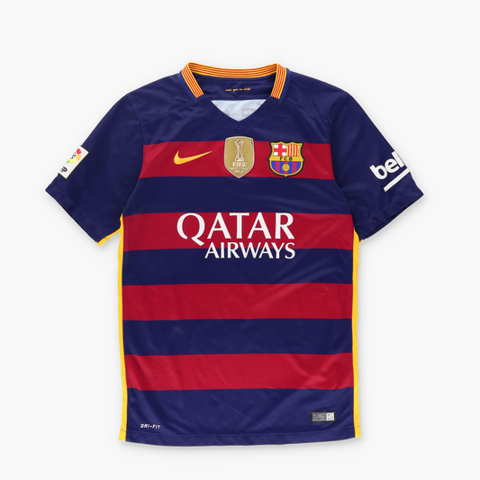 NIKE Barcelona 2015-16 Home Football Soccer Jersey 658794422 (S)