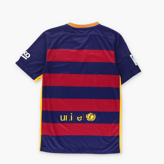 NIKE Barcelona 2015-16 Home Football Soccer Jersey 658794422 (S)