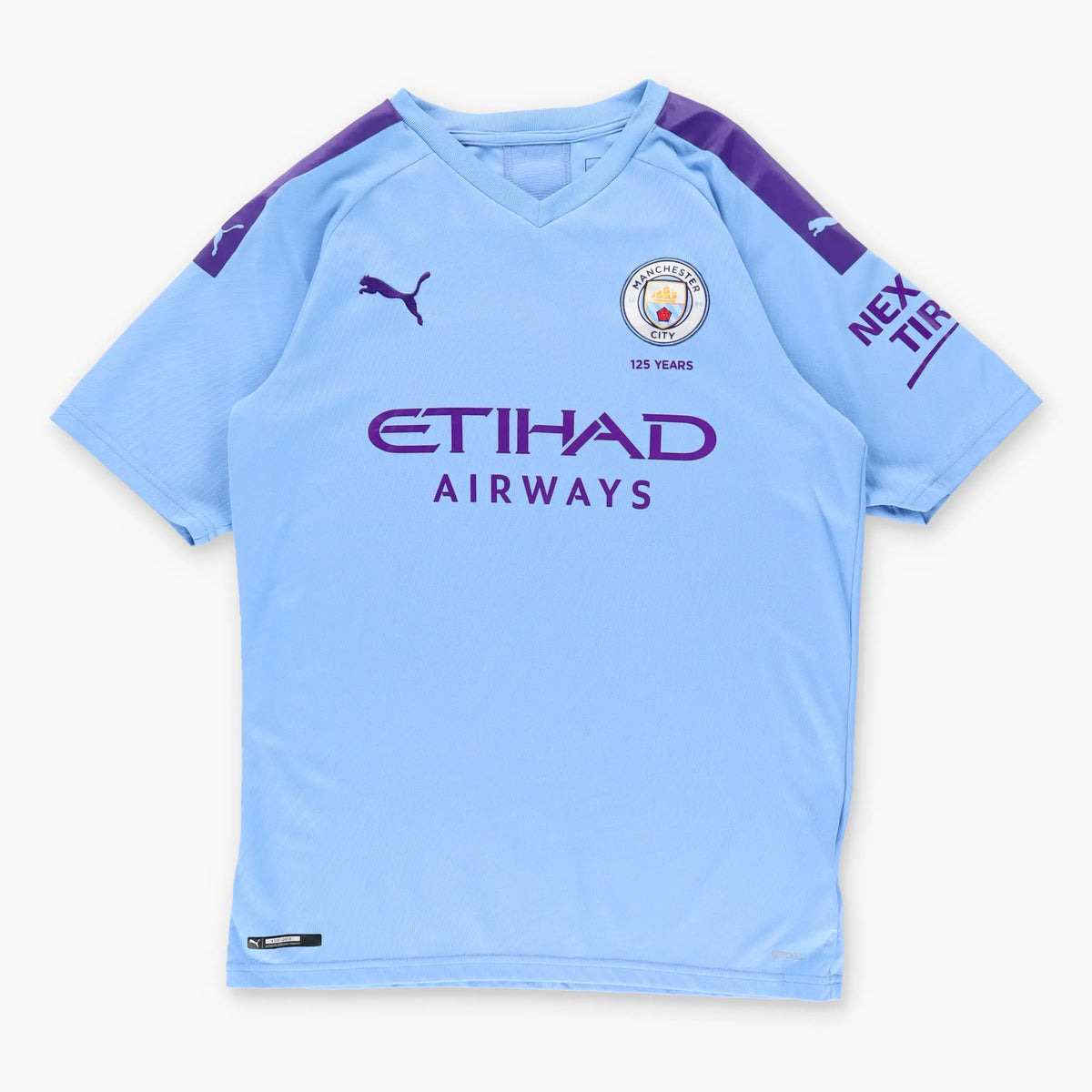 Vintage PUMA Manchester City 2019/2020 '125 Years' Home Jersey (M)