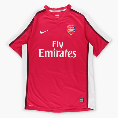 Vintage NIKE Arsenal 2008-2010 Van Persie Embroidered Swoosh Red Soccer Jersey (L)