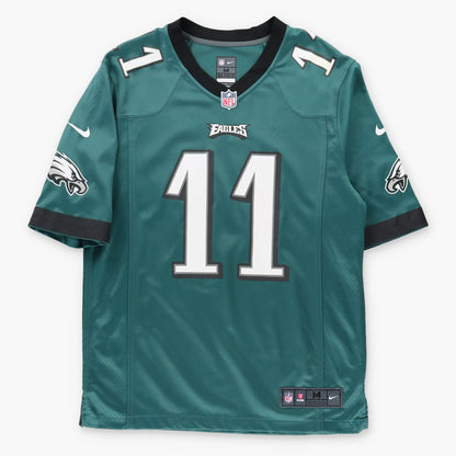 Vintage PHILADELPHIA EAGLES NFL 'On Field' Green & Black Football Jersey (XL)