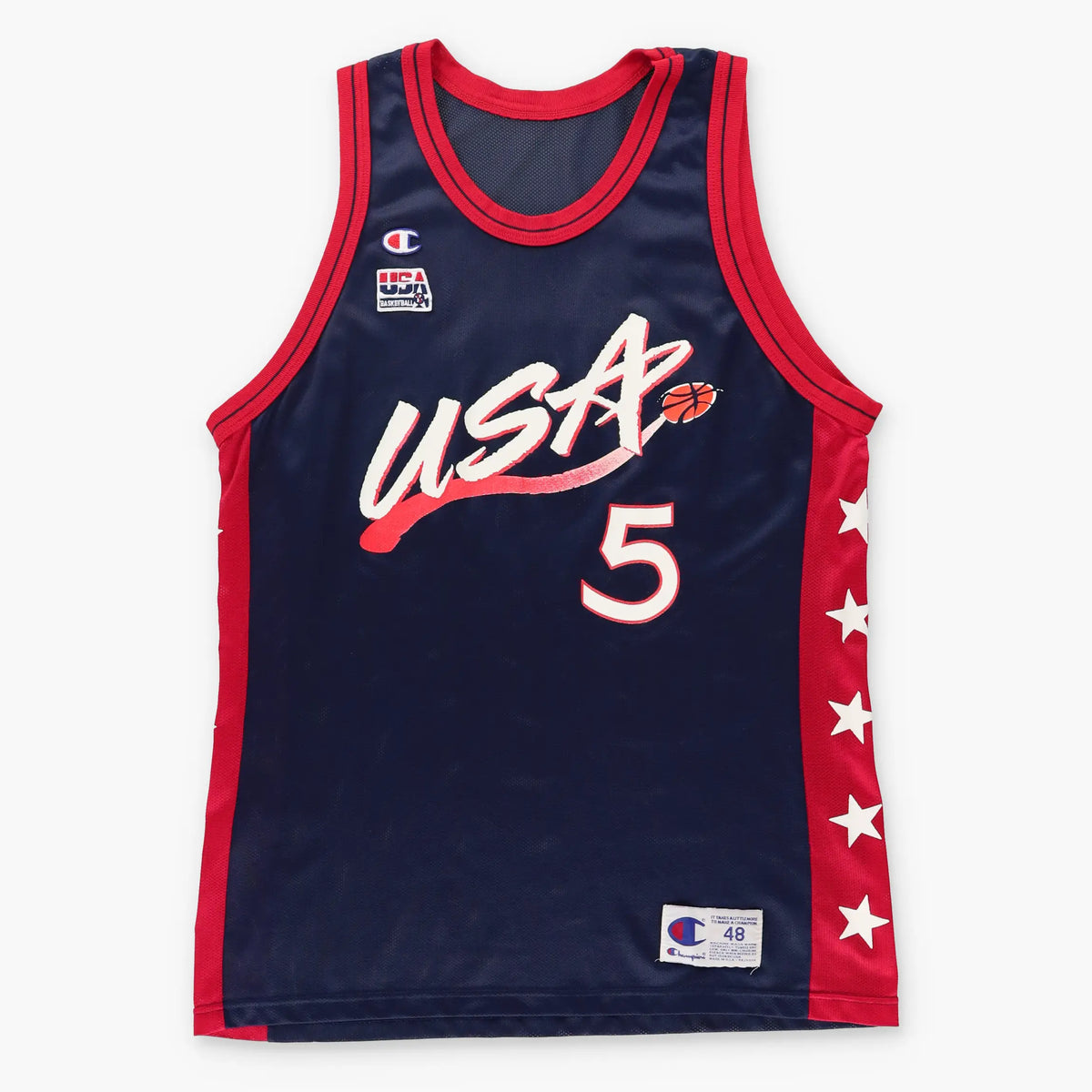 Vintage CHAMPION X USA NBA Grant Hill Olympic Basketball Singlet Jersey (XXL)
