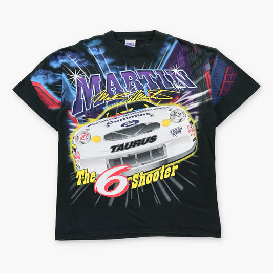 Vintage NASCAR Mark Martin #6 "Ready For The Showdown" Racing Tee (XL)