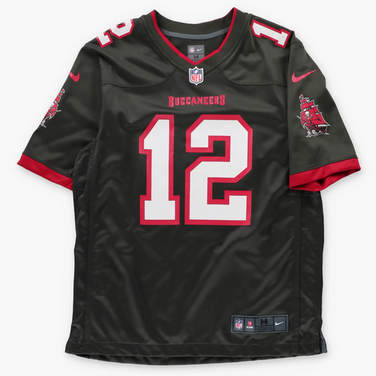 NIKE Tom Brady #12 Tampa Bay Buccaneers NFL Game Jersey (M TALL)