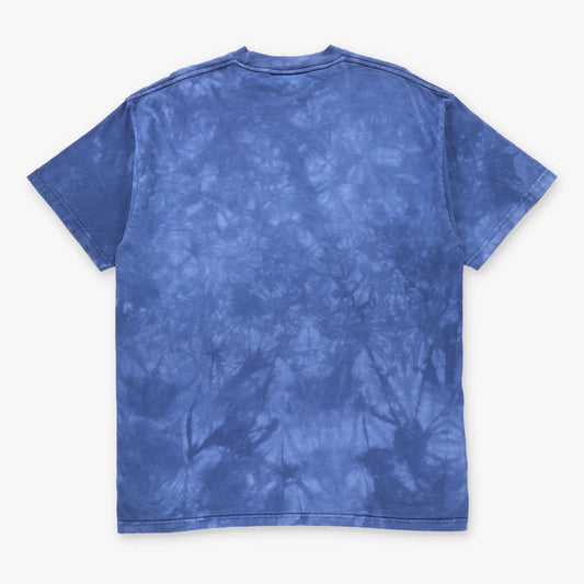 Vintage 1999 THE MOUNTAIN Wild Horses Blue Tie Dye T-Shirt (XL TALL)