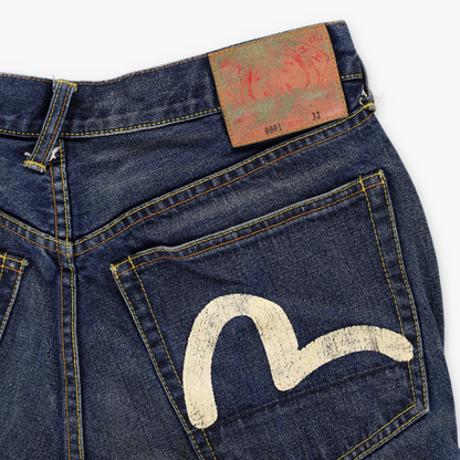 EVISU Pocket Seagull Logo Lot 0001 Distressed Jeans (32)