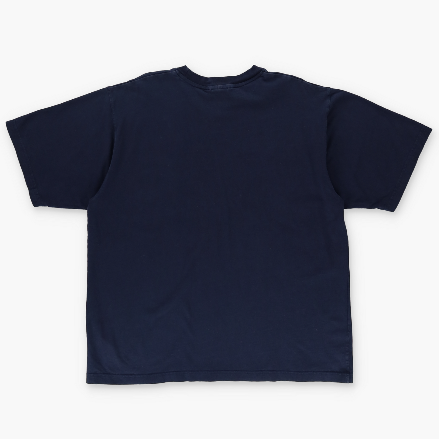 NIKE Embroidered Swoosh Navy & White Greece Made Tee (XL)