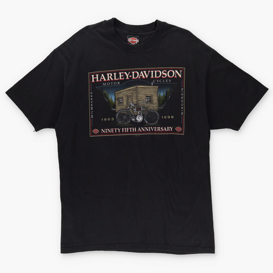 1997 HARLEY DAVIDSON 95th Anniversary Mississippi Motorcycle Tee (XL)