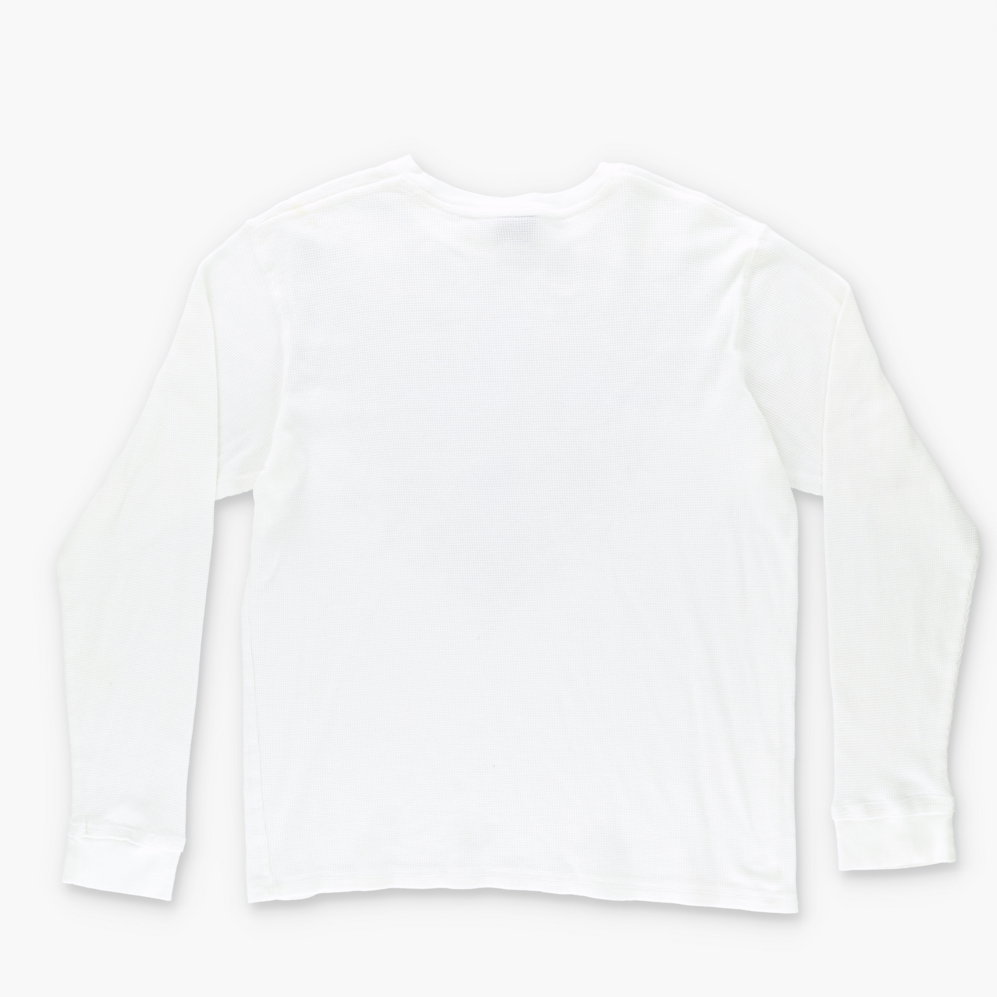 MMA ELITE Y2K Punk Cross Wing Graphic White & Blue Thermal Long Sleeve (M-L)