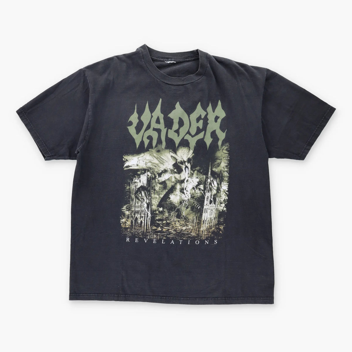 Vintage VADER 2003 Revelations 'Art of Noise' Black Metal Band Tour T-Shirt (L)