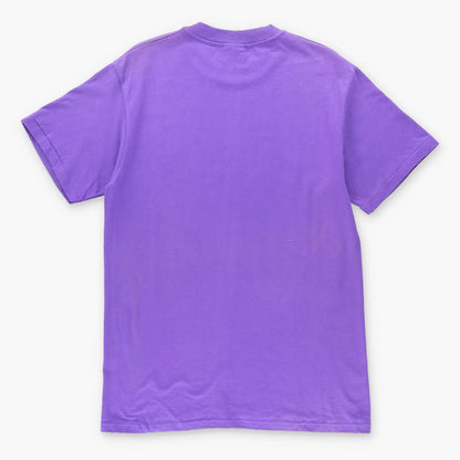 1966 Vintage OLYMPIC Torch Relay Purple & Gold Athletics T-Shirt (M)