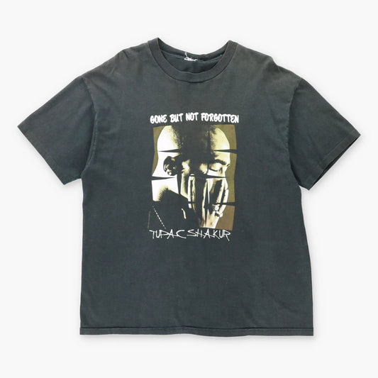 Vintage 1997 TUPAC 'Gone but not forgotten' Remembrance Music T-Shirt (XL)