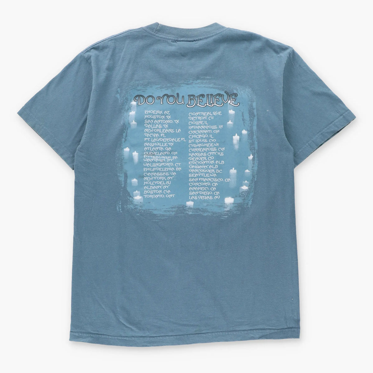 Vintage 1999 CHER 'Do You Believe' Tour T-Shirt (M-L TALL)