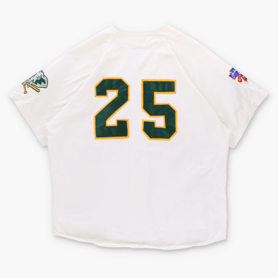 MLB Oakland Athletics Embroidered #25 RUSSELL USA Made Jersey (XL)