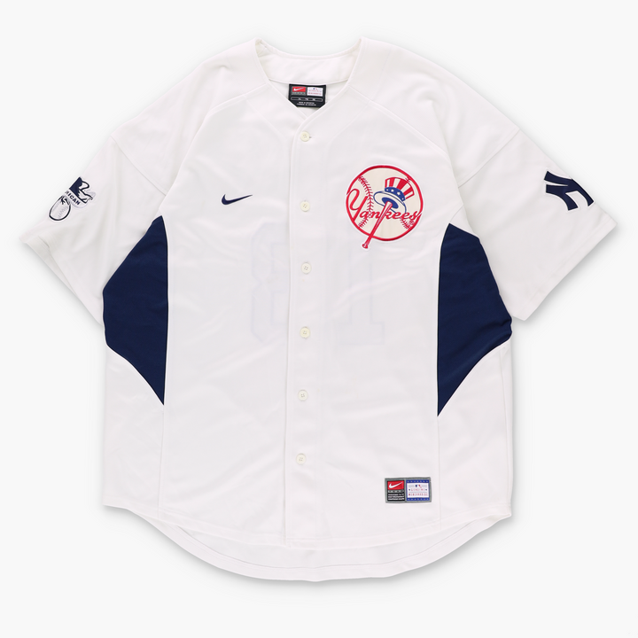 NIKE MLB YANKEES Baseball Mesh Embroidered Jersey (XL)