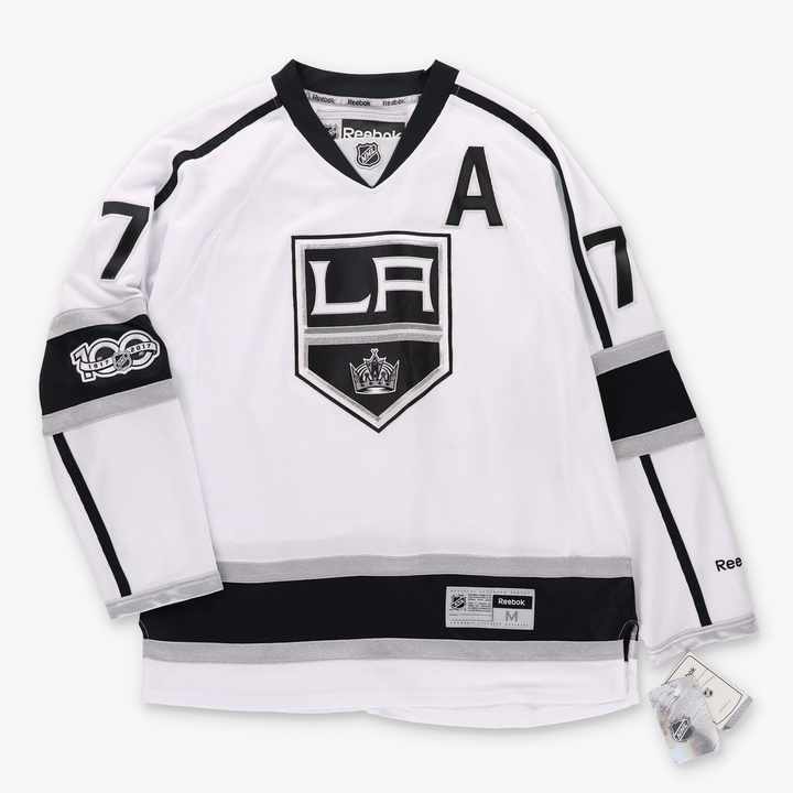 REEBOK NHL LA Kings Carter #77 Embroidered Hockey Jersey (M-L)