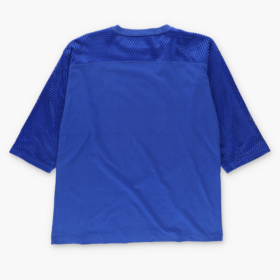 NFL Seattle Seahawks Felt Royal Blue Mesh Tee (L)
