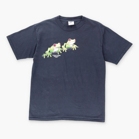Vintage 1988 Rainforest Tree Frog 'National Wildlife Federation' Single Stitch T-Shirt (L)