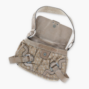 GUESS Monogram Y2K Hobo Shoulder Bag