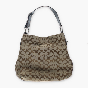 COACH 'Penelope' F16538 Jacquard Hobo Bag