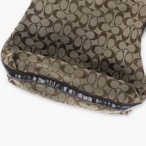 COACH 'Penelope' F16538 Jacquard Hobo Bag