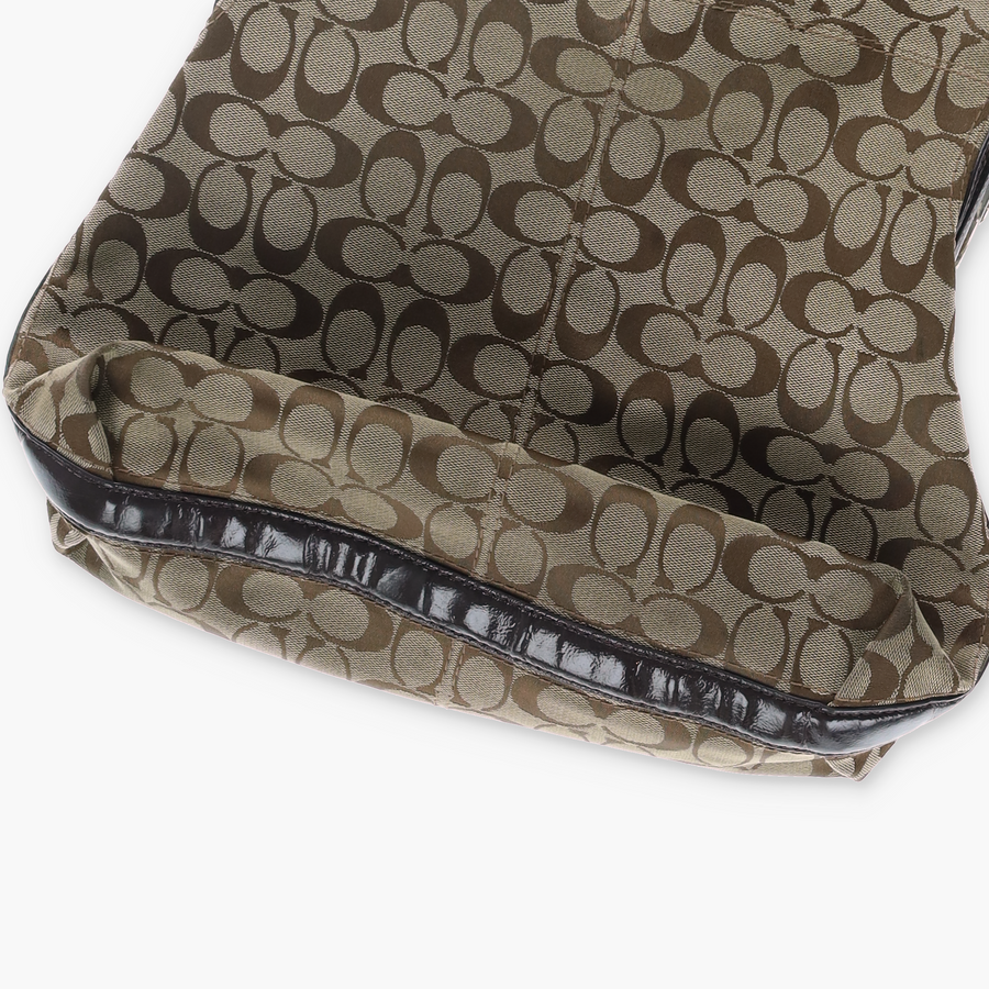 COACH 'Penelope' F16538 Jacquard Hobo Bag