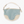 COACH Blue Jacquard F10924 Small Hobo Shoulder Bag