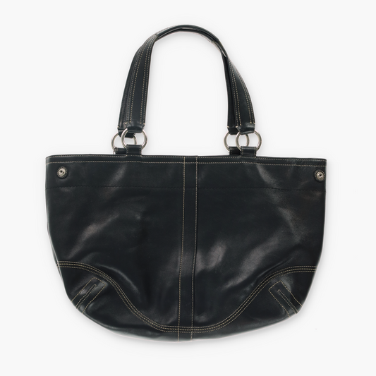 COACH 'Soho Satchel' F06468 Double Flap Pocket Shoulder Bag