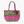 COACH 'Signature Stripe' 10124 Pink & Jacquard Tote Bag