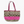 COACH 'Signature Stripe' 10124 Pink & Jacquard Tote Bag