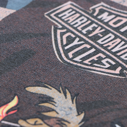 2000 HARLEY DAVIDSON x LOONEY TUNES Motorcycle USA Made Tee (XL)