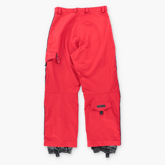 Vintage NIKE ACG 'Outer Layer 3' Red & Black Swoosh Logo Snow Pants (Women's M) ***COCO Vintage Sole Melbourne