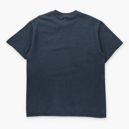 NIKE Embroidered Swoosh Logo Vintage Black T-Shirt (L-XL)