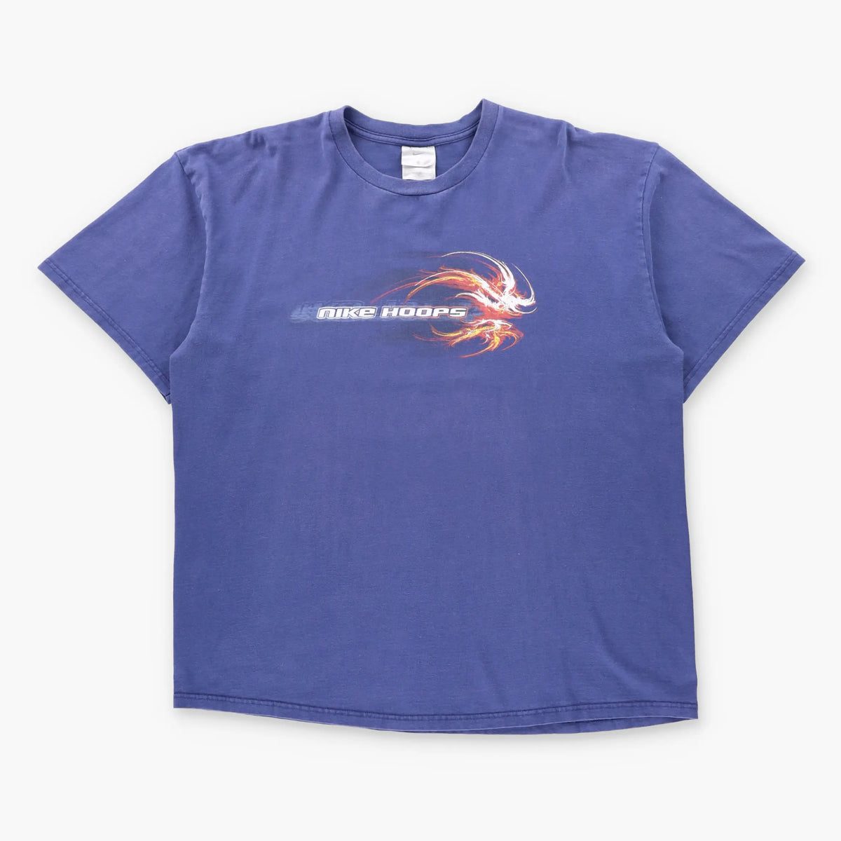 Vintage NIKE Navy Blue "Nike Hoops" Tee (XL)