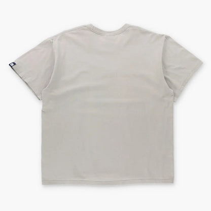 Vintage NIKE Silver 3D Centre Swoosh Logo T-Shirt (L-XL)