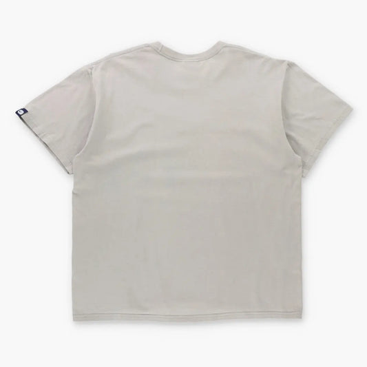 Vintage NIKE Silver 3D Centre Swoosh Logo T-Shirt (L-XL)