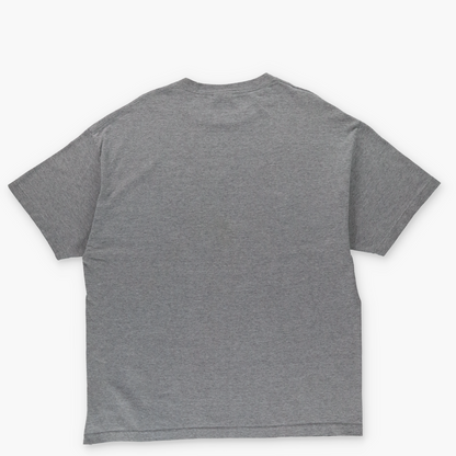 NIKE Los Angeles Lakers NBA Basketball Grey Spell Out T-Shirt (XL)