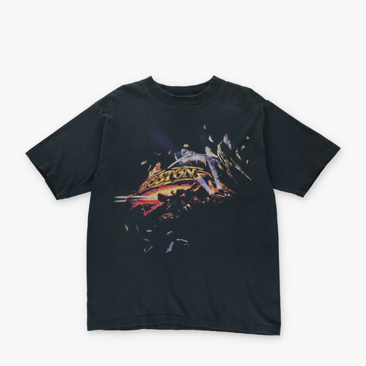 Vintage 1995 Boston 'Living for You' Concert Band Music Single Stitch T-Shirt (M)