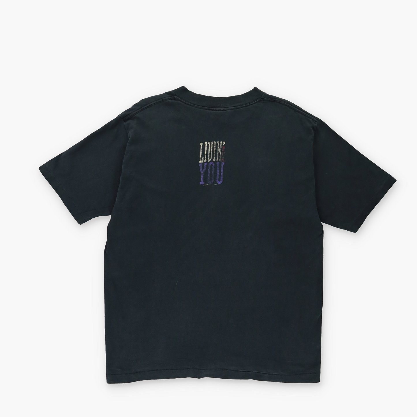 Vintage 1995 Boston 'Living for You' Concert Band Music Single Stitch T-Shirt (M)