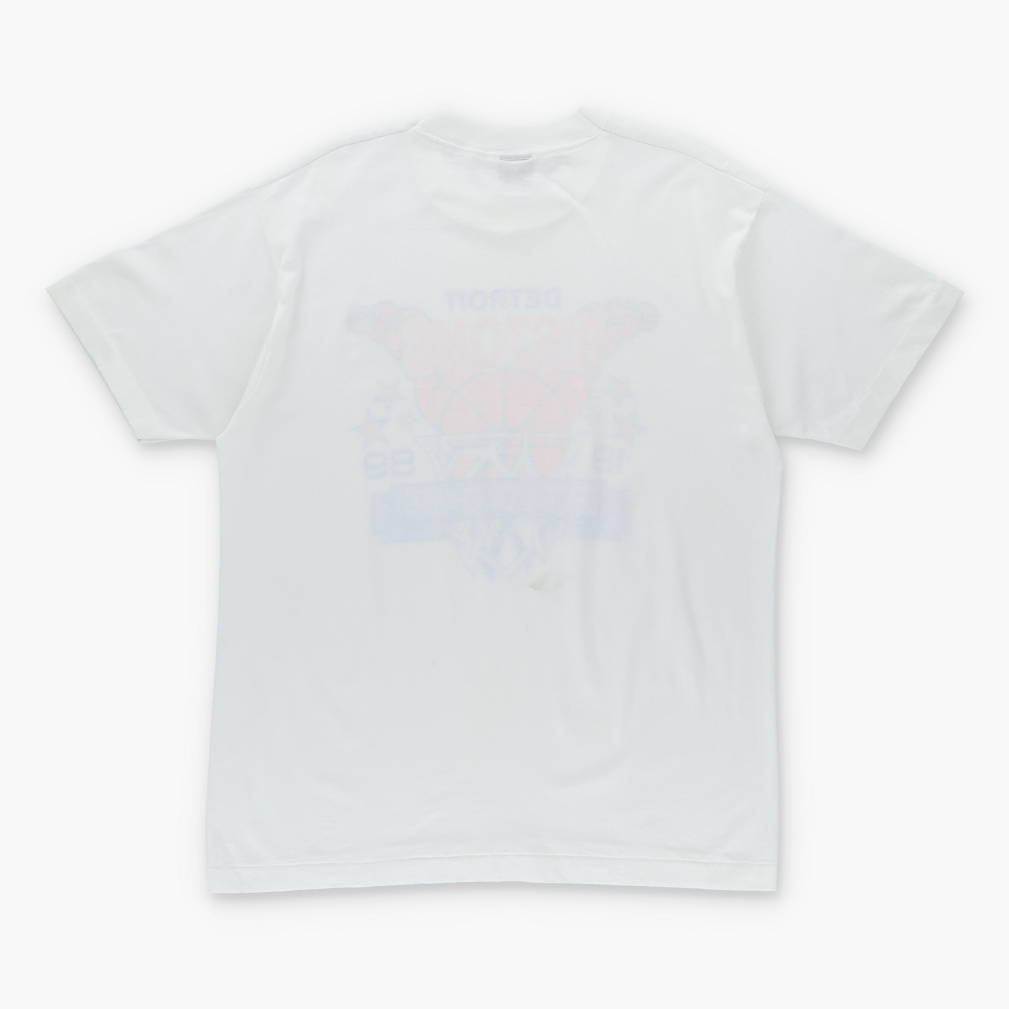 Vintage 1989 DETROIT PISTONS NBA 50/50 Single Stitch Basketball T-Shirt (XL) Vintage Sole Melbourne