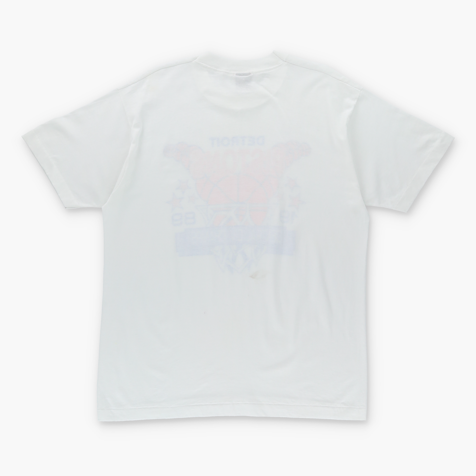 Vintage 1989 DETROIT PISTONS NBA 50/50 Single Stitch Basketball T-Shirt (XL) Vintage Sole Melbourne