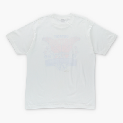 Vintage 1989 DETROIT PISTONS NBA 50/50 Single Stitch Basketball T-Shirt (XL) Vintage Sole Melbourne