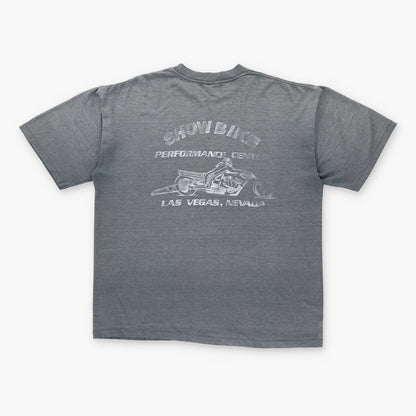 Vintage HARLEY DAVIDSON Eagle Flame 50/50 Single Stitch Motorcycle T-Shirt (XL)