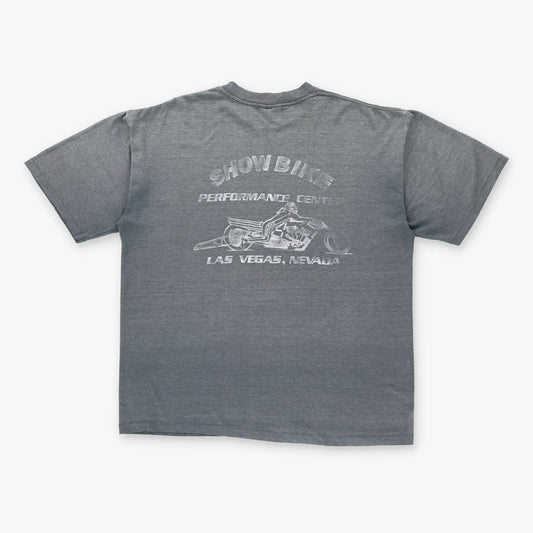 Vintage HARLEY DAVIDSON Eagle Flame 50/50 Single Stitch Motorcycle T-Shirt (XL)