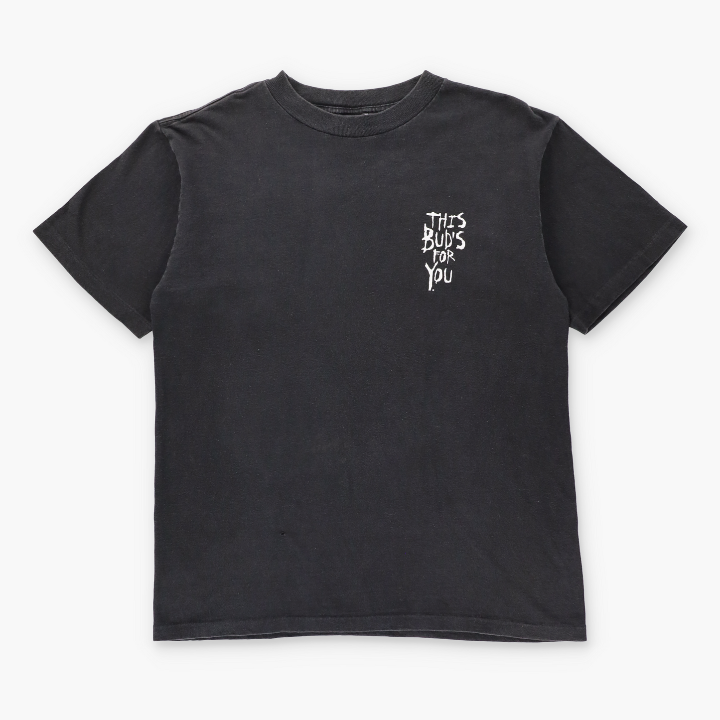 Vintage 1995 Budweiser "This Bud's For You" WILD OATS Single Stitch Black T-Shirt USA Made (L) Vintage Sole Melbourne