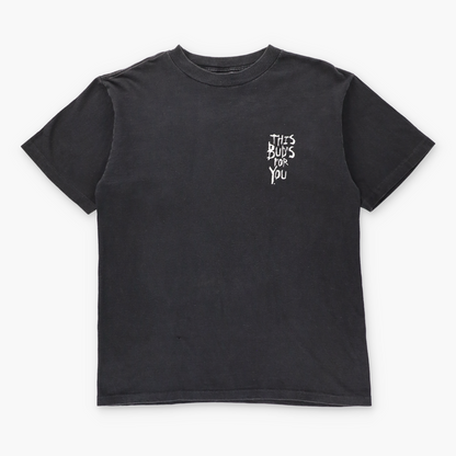 Vintage 1995 Budweiser "This Bud's For You" WILD OATS Single Stitch Black T-Shirt USA Made (L) Vintage Sole Melbourne
