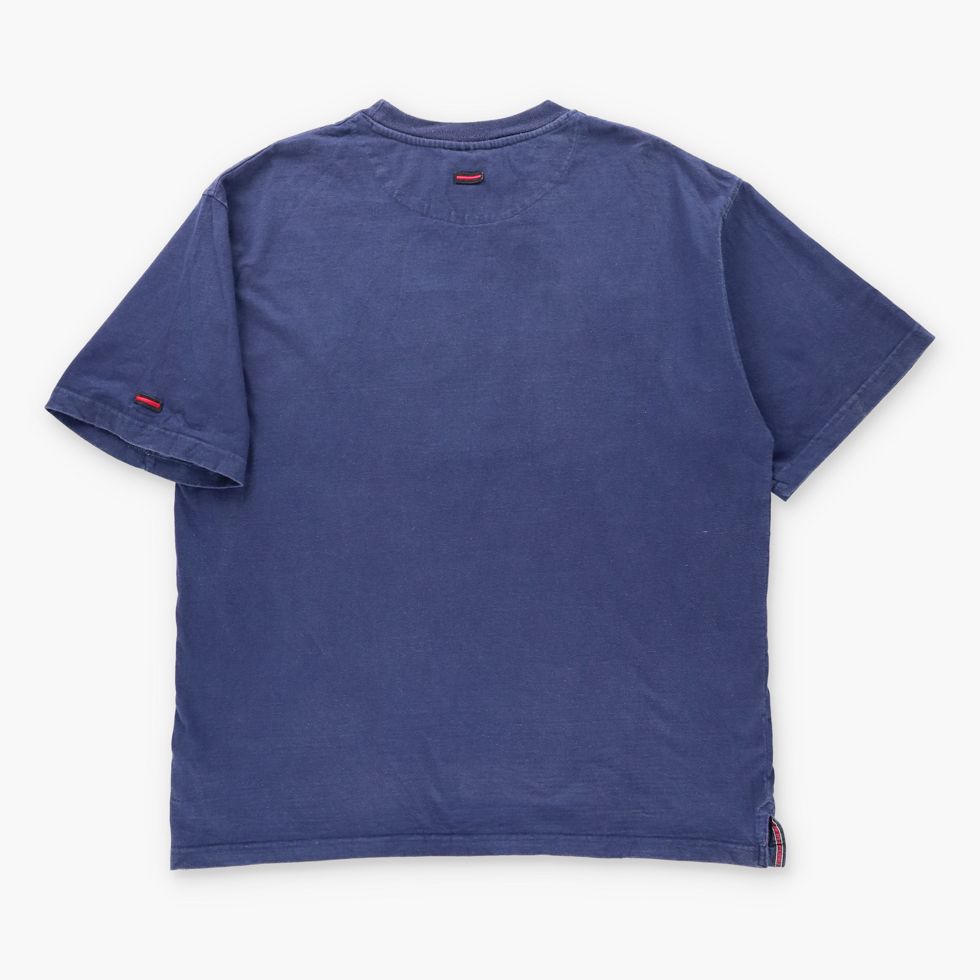 Vintage FUBU Sports Collection Navy Blue & Black Spell Out Logo Tee (L) Vintage Sole Melbourne