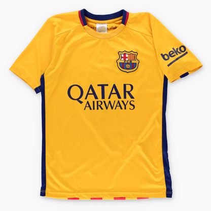 Vintage FC Barcelona 2013/2014 Messi #10 Away Soccer Jersey (XXS) Vintage Sole Melbourne