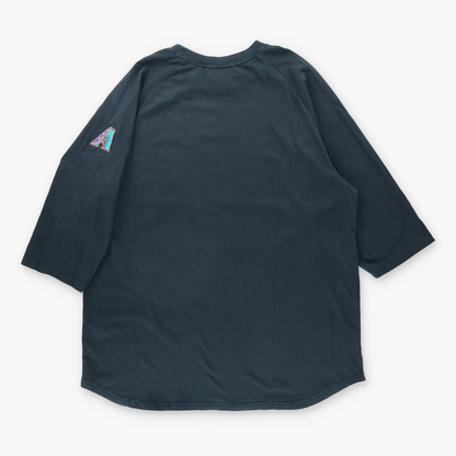Vintage 2003 NIKE Team Arizona Diamondbacks Embroidered Centre Swoosh MLB 3/4 Sleeve Tee (XXL) Vintage Sole Melbourne