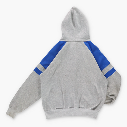 Vintage NIKE Embroidered Grey & Blue Hooded Sweatshirt *Aubs Vintage Sole Melbourne
